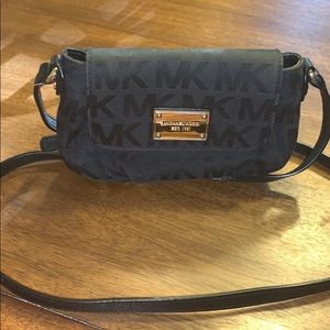 Michael Kors MK Black Cross Body